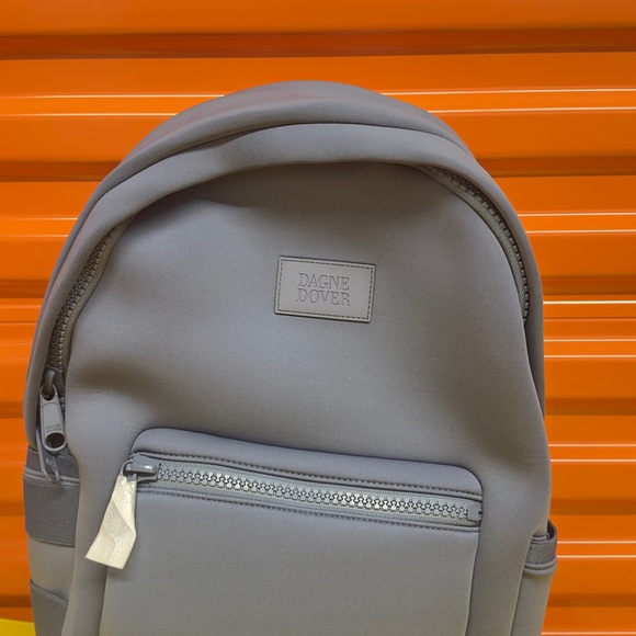Dagne Dover Sleek Gray Backpack - Picture 2 of 5